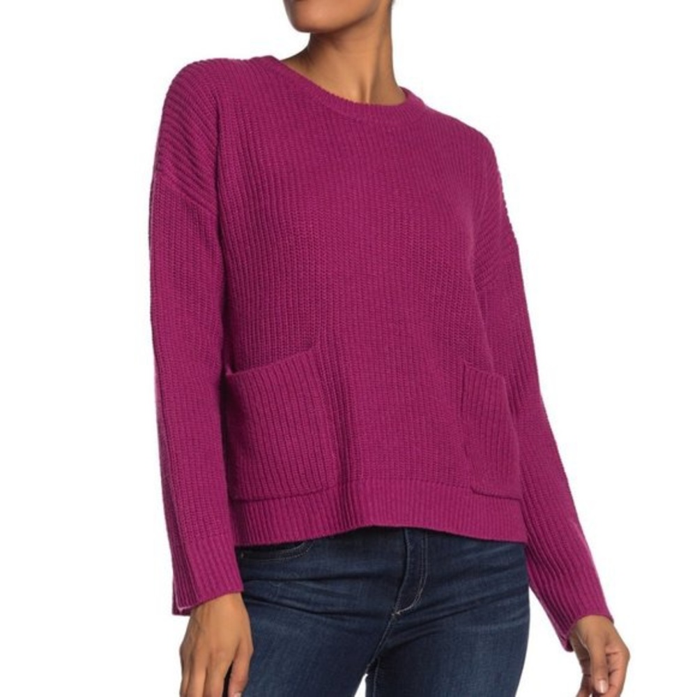 Cozy Nordstrom Melloday two pocket sweater - Picture 1 of 3